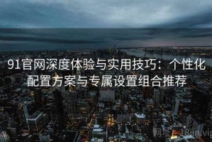 91官网深度体验与实用技巧：个性化配置方案与专属设置组合推荐