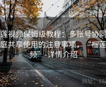 榴莲视频保姆级教程：多账号协同与家庭共享使用的注意事项，“榴莲视频”-详情介绍