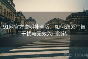 91网官方说明补全版：如何避免广告干扰与无效入口跳转