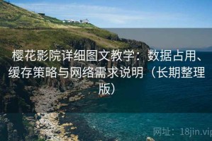 樱花影院详细图文教学：数据占用、缓存策略与网络需求说明（长期整理版）