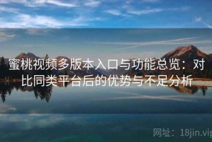 蜜桃视频多版本入口与功能总览：对比同类平台后的优势与不足分析
