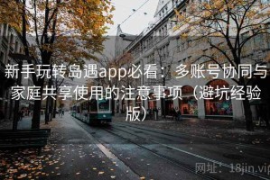 新手玩转岛遇app必看：多账号协同与家庭共享使用的注意事项（避坑经验版）