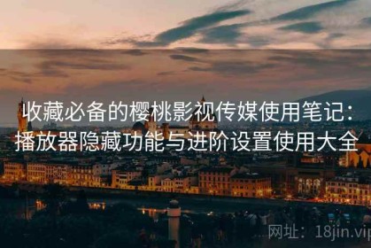 收藏必备的樱桃影视传媒使用笔记：播放器隐藏功能与进阶设置使用大全