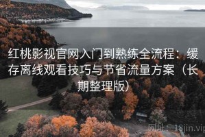红桃影视官网入门到熟练全流程：缓存离线观看技巧与节省流量方案（长期整理版）