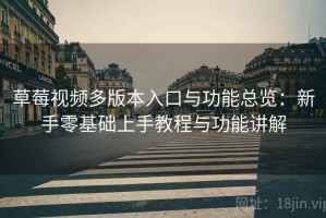 草莓视频多版本入口与功能总览：新手零基础上手教程与功能讲解