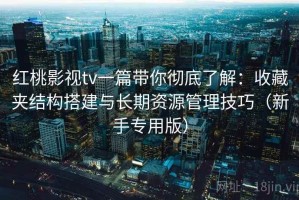 红桃影视tv一篇带你彻底了解：收藏夹结构搭建与长期资源管理技巧（新手专用版）